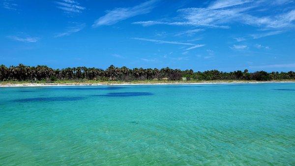 Colors of blue by fort desoto park