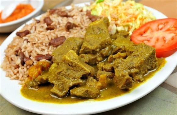 Curry Goat Plate