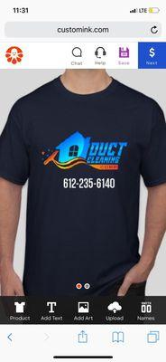 Our company shirt