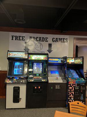 Free classic arcade games!