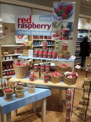 New Red Raspberry scented items!