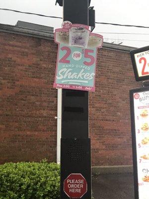 Shakes 2 for $5