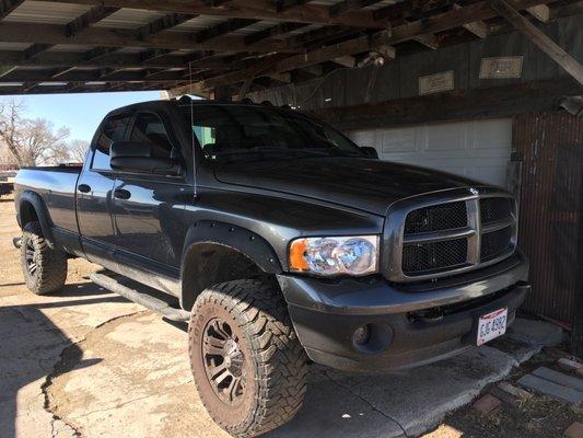 My Dodge high performance diesel Chad fixed!!!