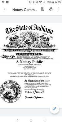 Certified Notary Public