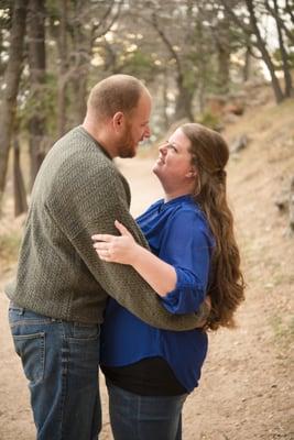 Hair by Lindsey for my Engagement shoot.