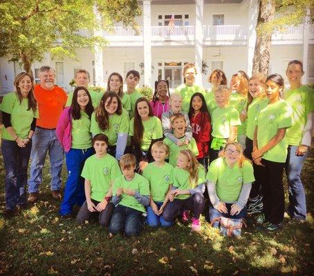 The students favorite part of our field trip was the Donoho hotel.  Thanks to the owner and staff for making it a great day for these kids.