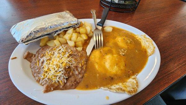 Huevos Rancheros (no corn tortillas)