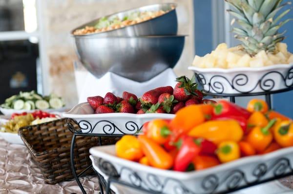 Fruit and Salad bar!