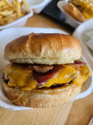 Bbq Bacon Melt -Single Patty