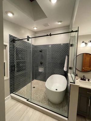 Whole bathroom remodel!