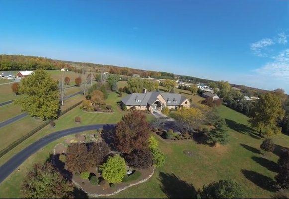 Drone shot over an amazing property.  My specialty is doing excellent work where something special is needed.