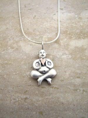 Mama Buddha pendant a Tailsman of serenity, compassion, & love for oneself and for others.