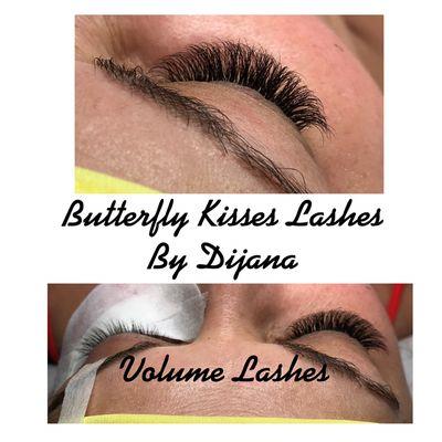 Volume lashes!!! Wow!!