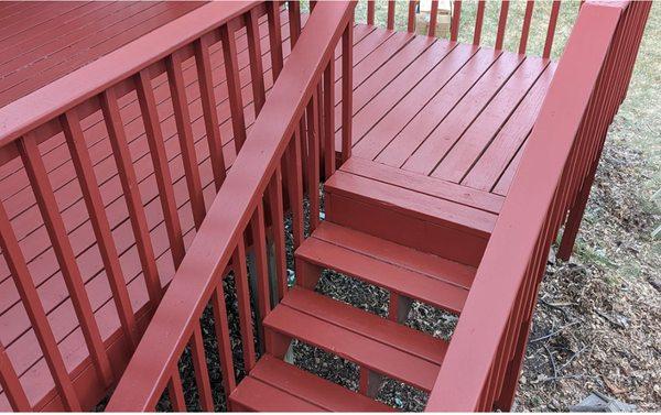 Deck repair and refinishing