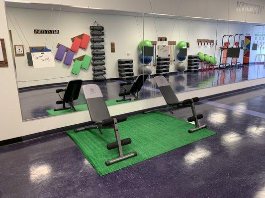 Drop in Personal Training stations