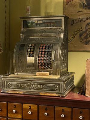 Old cash register