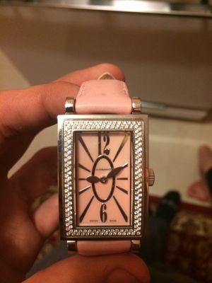 New glass and new pink band to match the interior of the watch