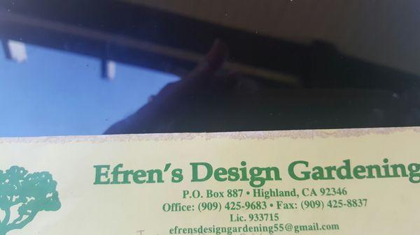 Efren's Design Gardening