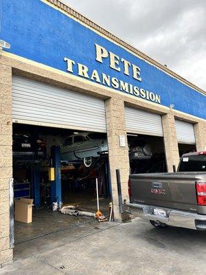 Pete's Transmission.