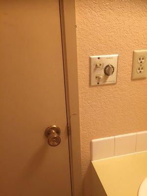 bathroom door