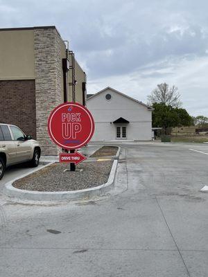 Drive Thru Pick Up Window