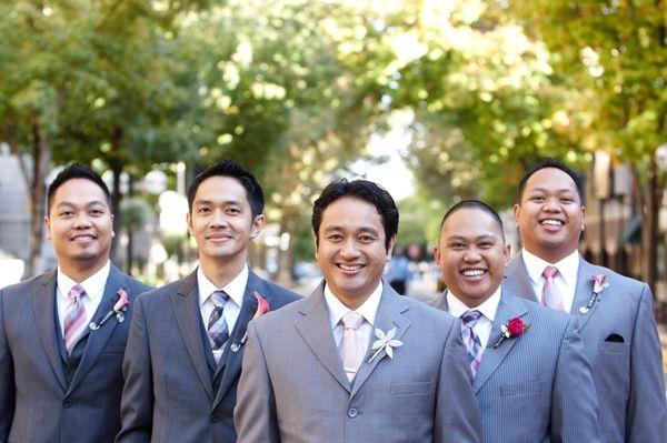 Wedding suits by Derow and Sharma 2011...great fit, excellent service!  Thank you Mr. Sharma!