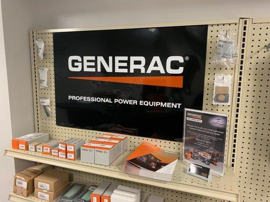 Ask us about Generac portable generator sales and service including pick-up and delivery!