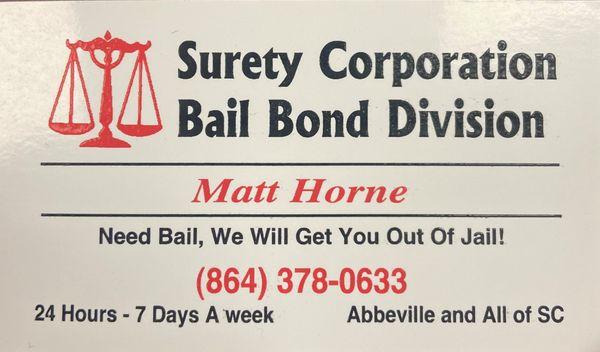 Matt Horne Bail Bonds