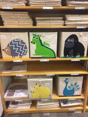 Cute storage bins for kids @ The Container Store