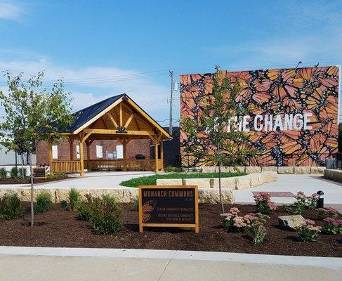 Monarch Commons is a new park in downtown Fowler