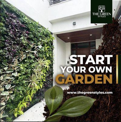 Vertical Gardens are a modern, unique way to enhance your house or business!