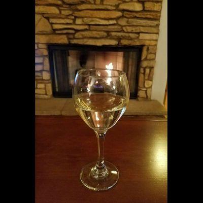 Wine by the fire