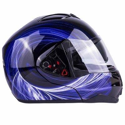 Modular Full Face Motorcycle and Snowmobile Helmets