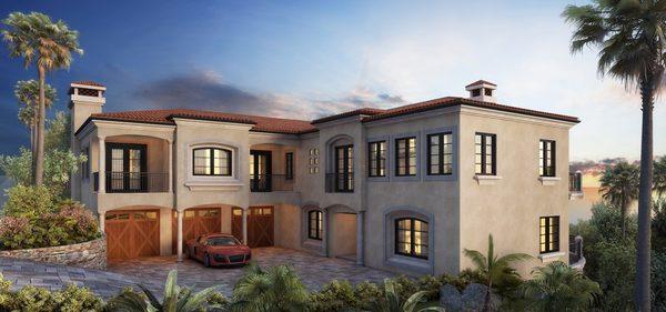 Custom Mediterranean Home Design