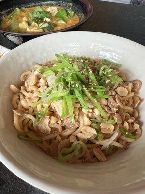 Cold sesame noodles