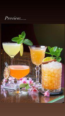 Beautiful cocktails