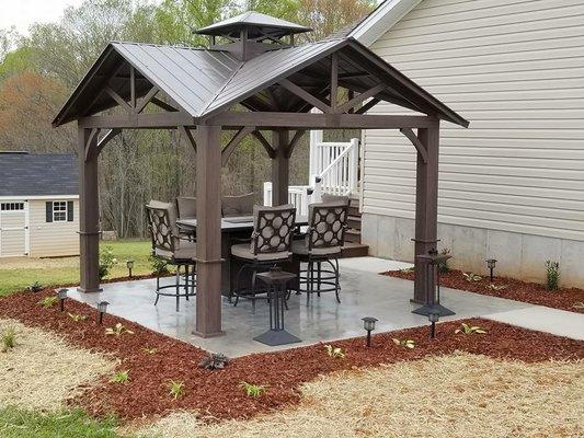 Patio job