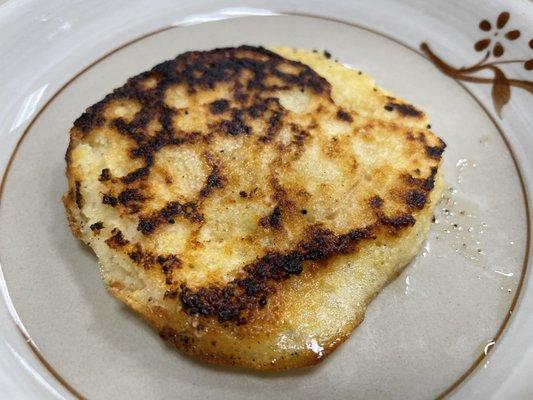 Korean pancake made with mung bean and veggies