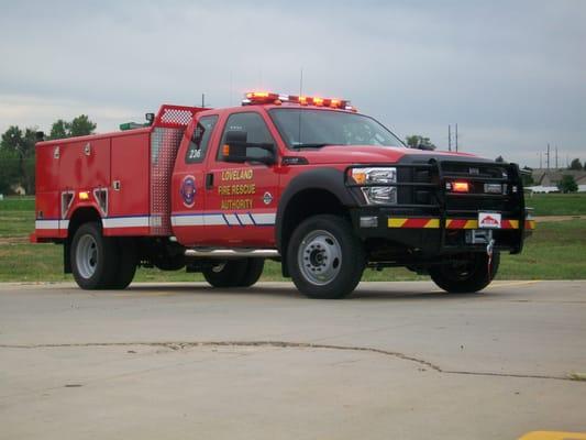 Brush Truck Assembly