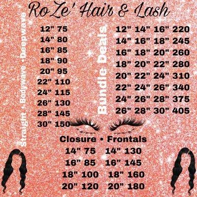 Roze Hair & Lash World