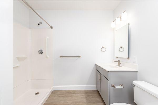 Refinished bathroom