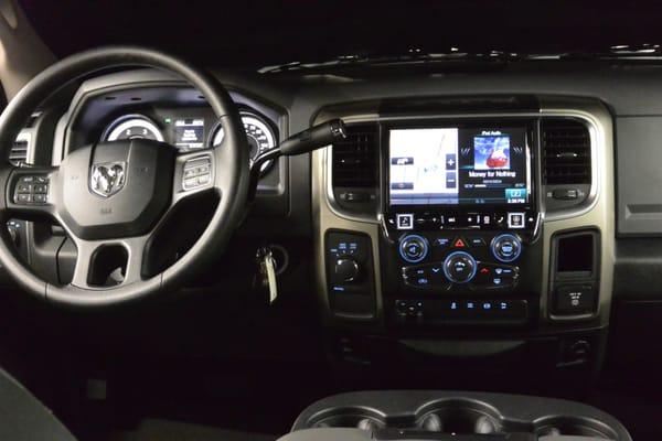 New Alpine 9" Nav deck custom installed into 2016 Ram