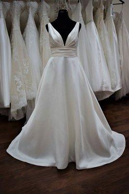 This Dress is Beautiful! Reserve Your Appointment Today Thought our Website! https://www.donnas-bridal.com/