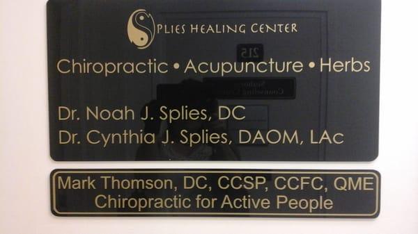 best acupuncture in town.And im not just saying that cause she's my sister. Well i might be a bit .