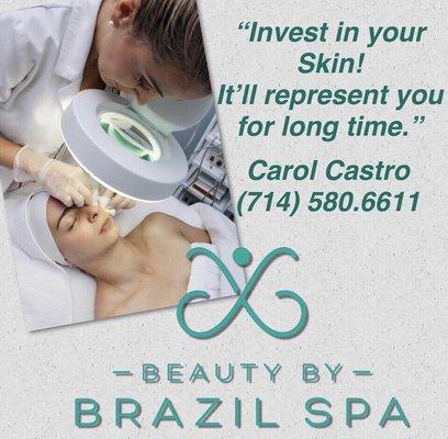 Carol Castro - Brazilian Esthetician