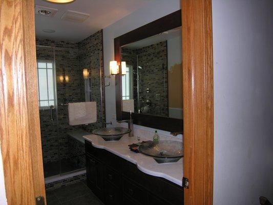 Libertyville bath remodel