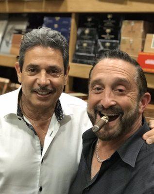 Back together at best and oldest smoke shop in downtown