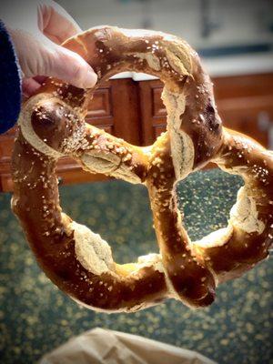 Large Soft Pretzel