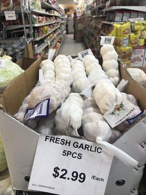 Fresh garlic