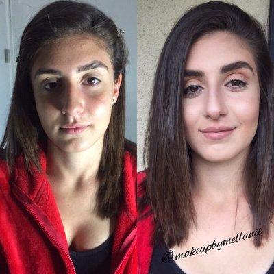 Natural makeup